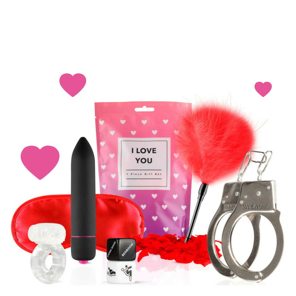 LoveBoxxx Geschenkset I Love You Valentijn