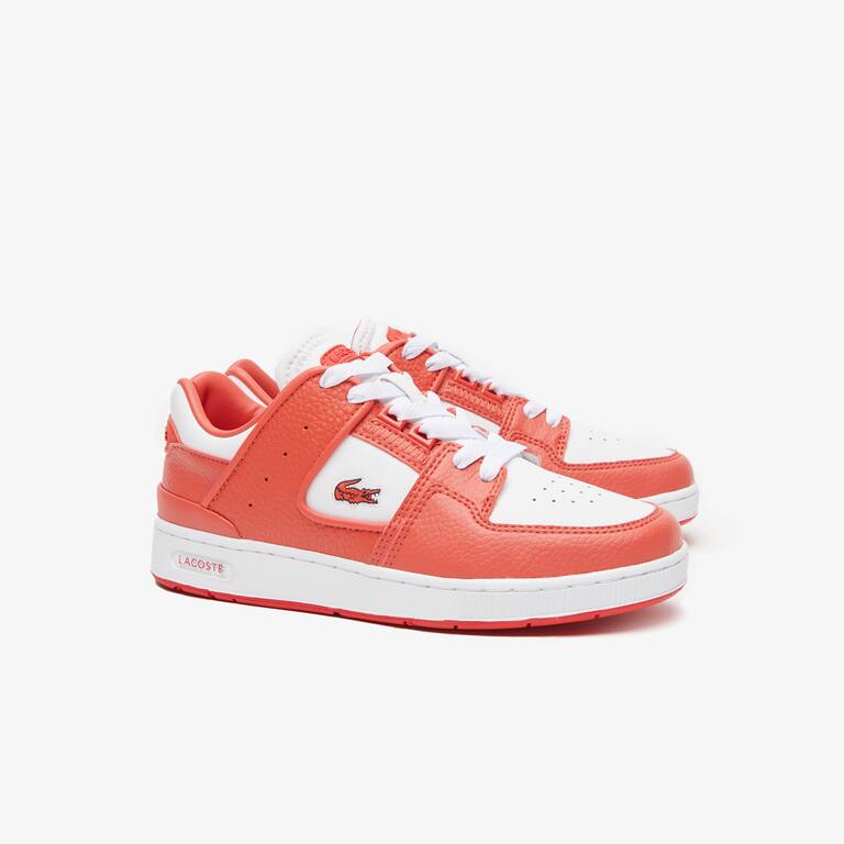 Sneakers Court Cage femme Lacoste en cuir Sneakers - Blanc - Lacoste - Femme