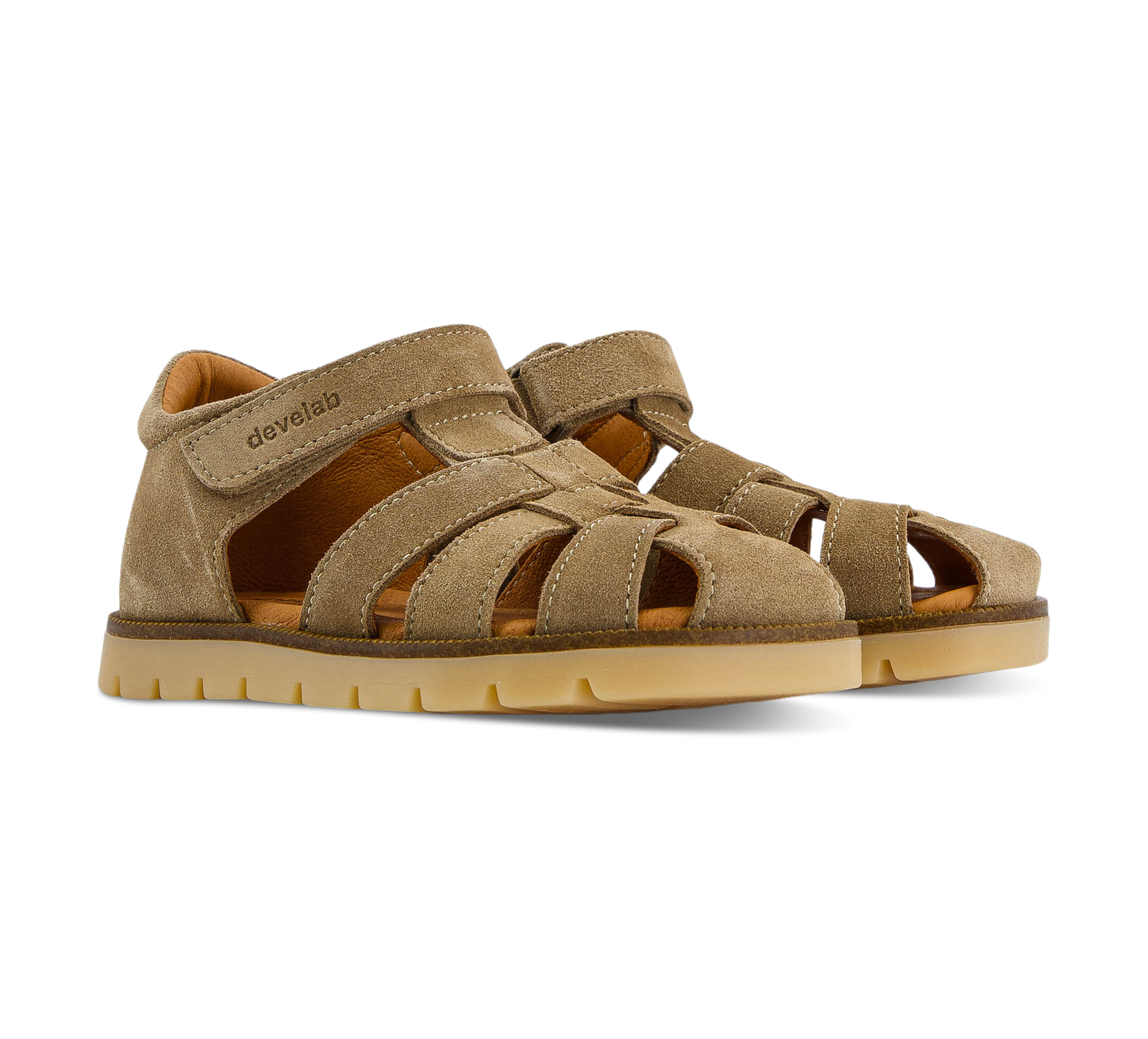 Develab Sandal Suede Velcro
