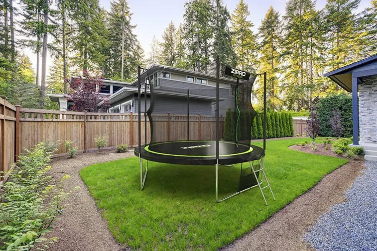 Zipro Trampolin med net og stige Ø252cm   pose til sko