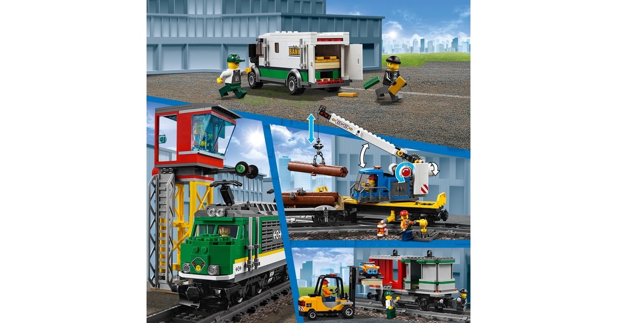 LEGOCity - Vrachttrein Constructiespeelgoed  (60198)