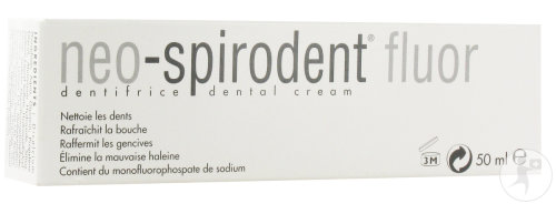 Deprophar Neo-Spirodent Fluor Dentifrice Tube 50ml