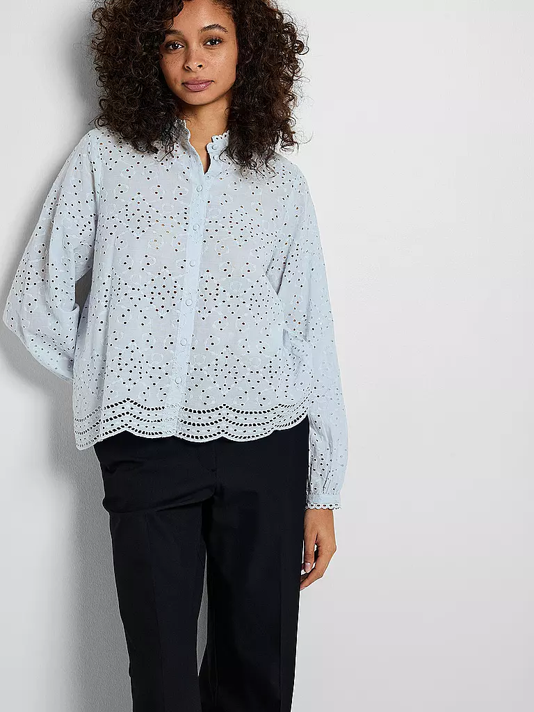 SELECTED FEMME Bluse SLFTATIANA hellblau