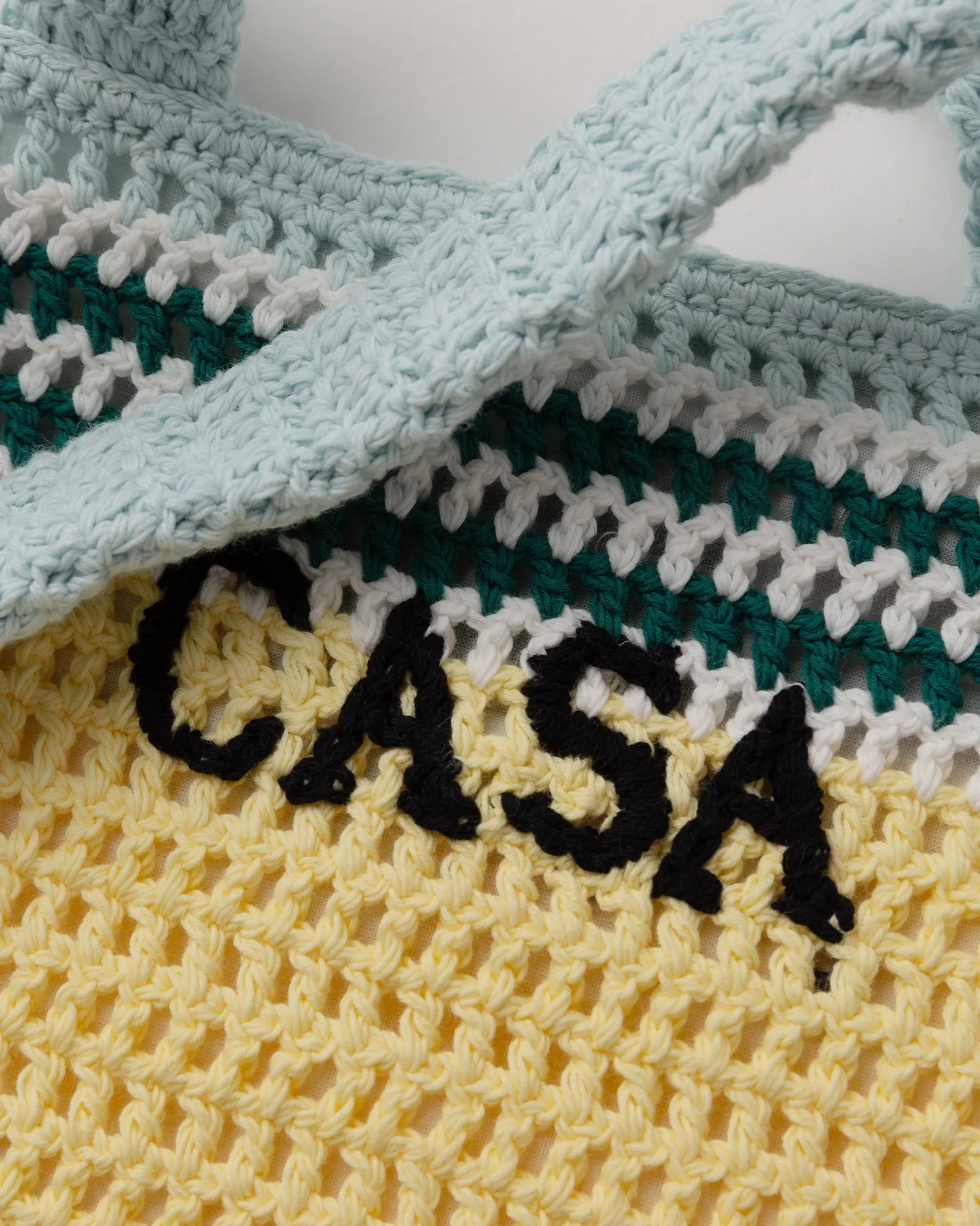 Casablanca COTTON CROCHET BAG