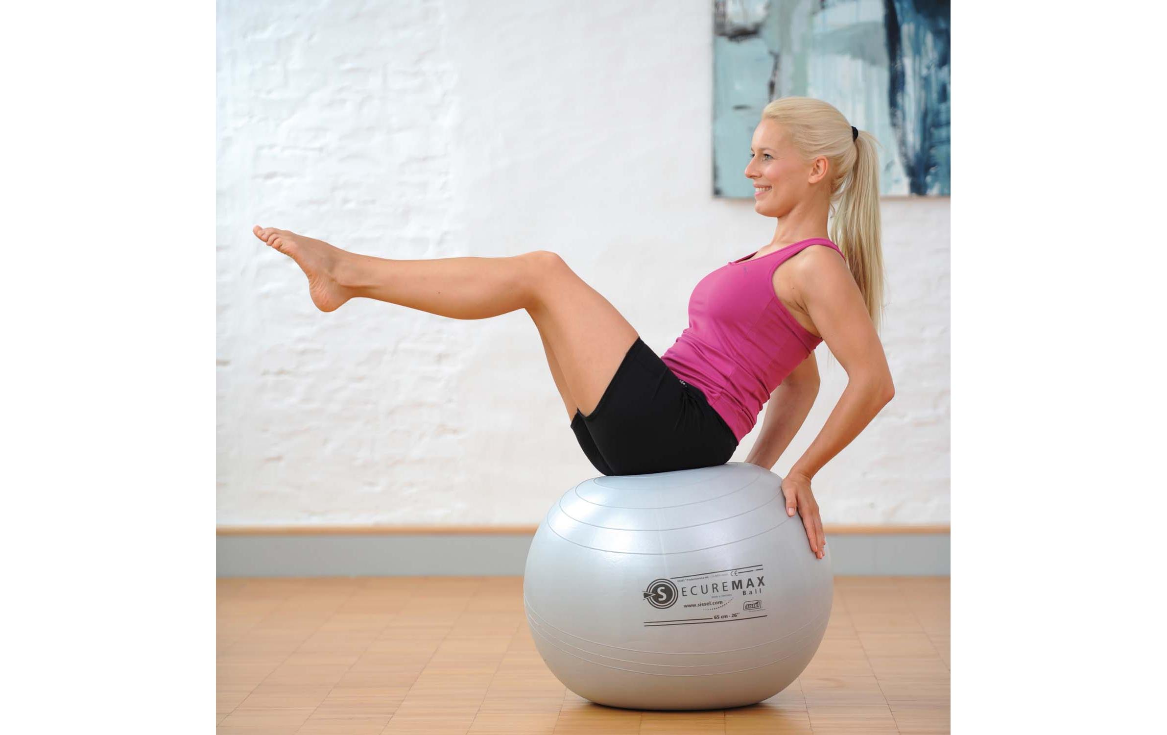 Securemax Ball Ø 65 cm silberGymnastik- und Sitzball