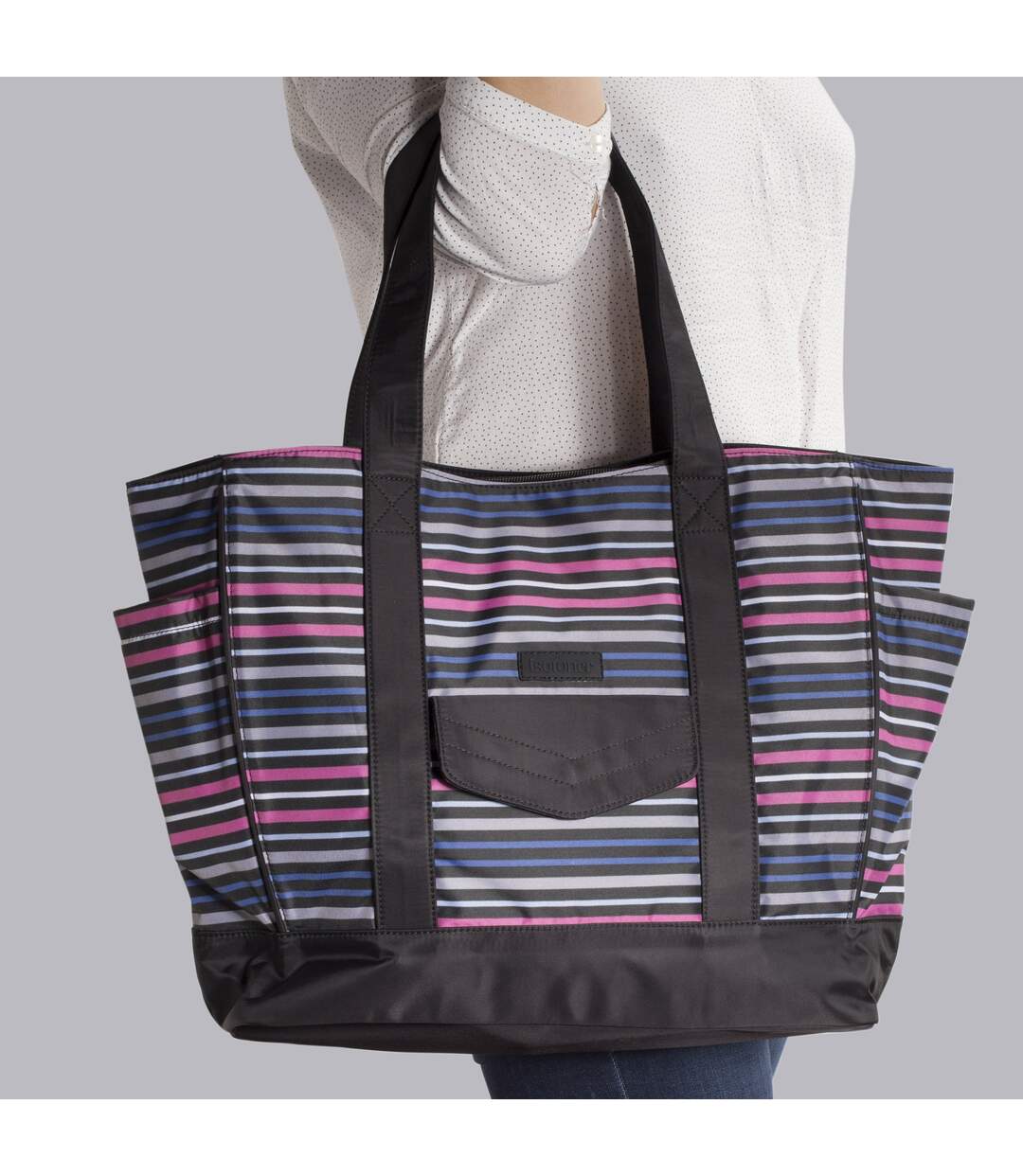 Isotoner Sac femme grand cabas