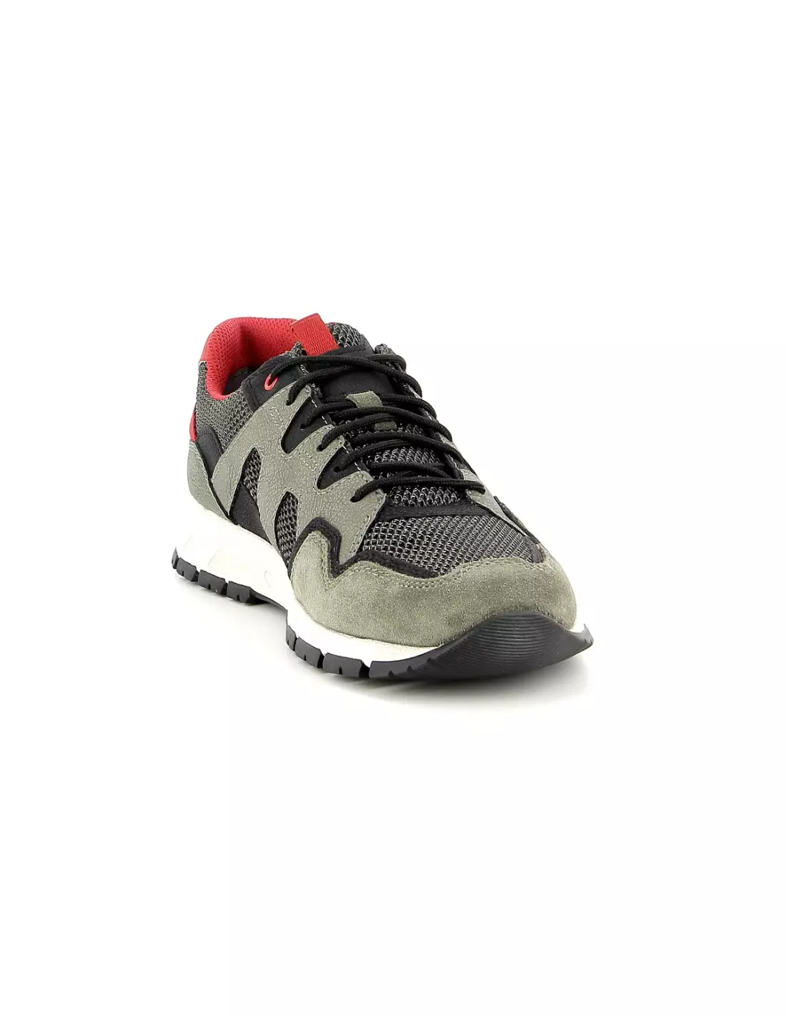 GEOX DELRAY - Baskets Oliveblack