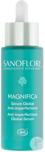 Sanoflore Sérum Magnifica Correcteur Global Anti-Imperfections Bio Peaux Adultes Acnéiques 30ml