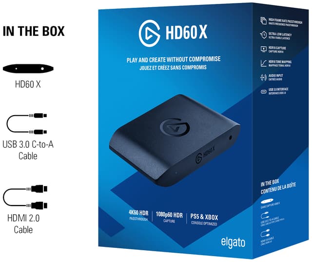 Elgato Game Capture HD60X optagelseskort