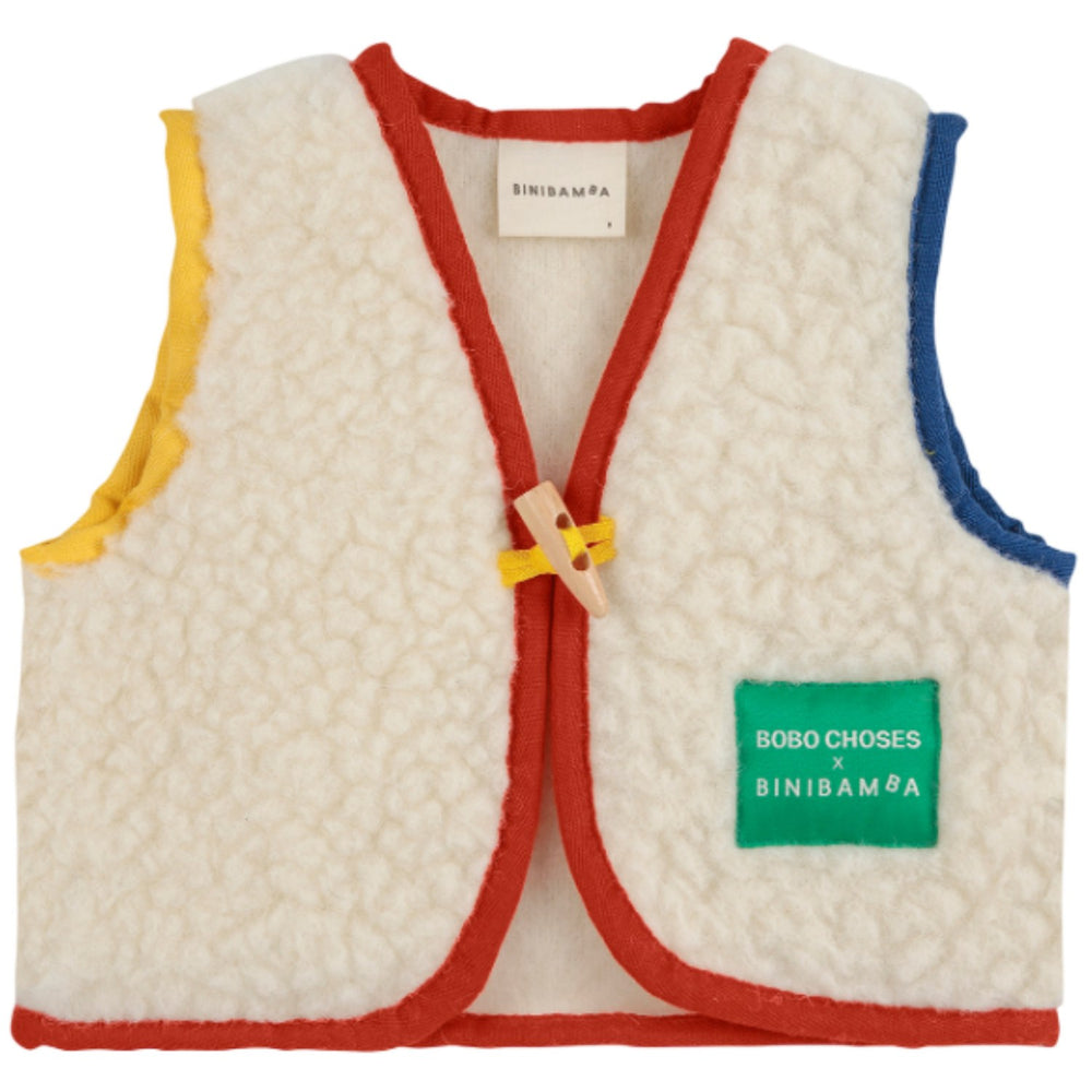 Køb Bobo Choses Offwhite X Binibamba Snuggle Vest