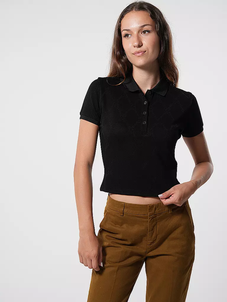 HUGO Poloshirt DELGIUDE schwarz