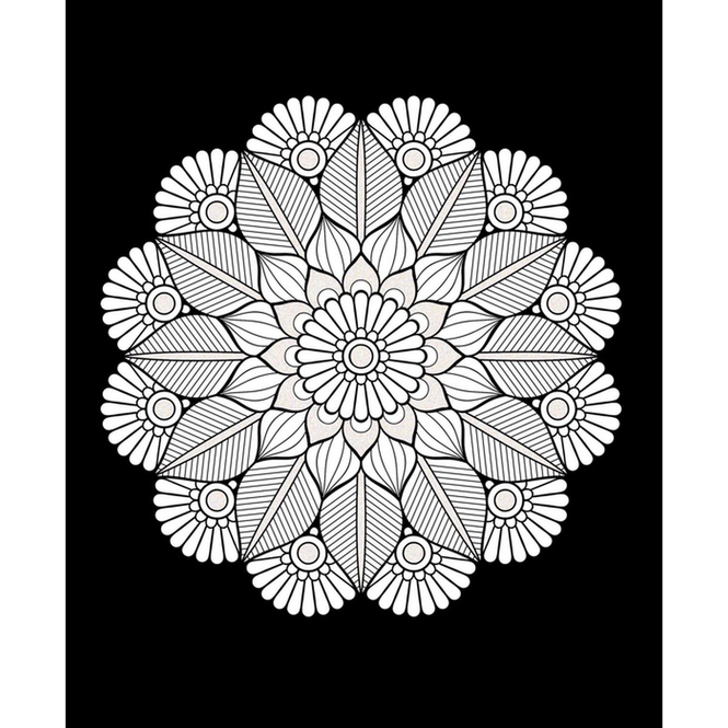 Creative Time - Spirit & Soul - Magic Mandalas - Glitzer-Malbuch