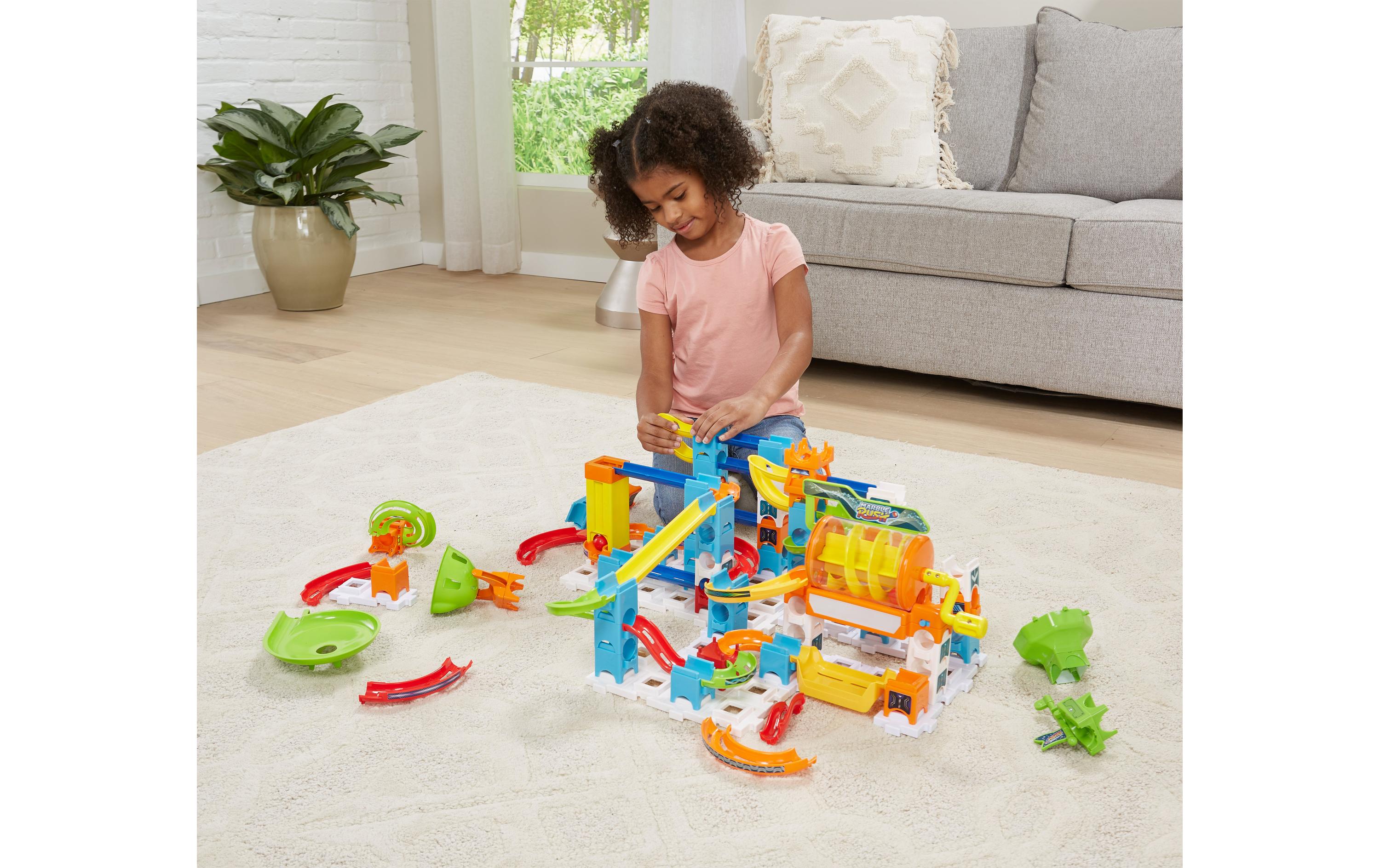 Kugelbahn Marble Rush – Super Action Set L100E -DE-Interaktives Kugelbahn-Set