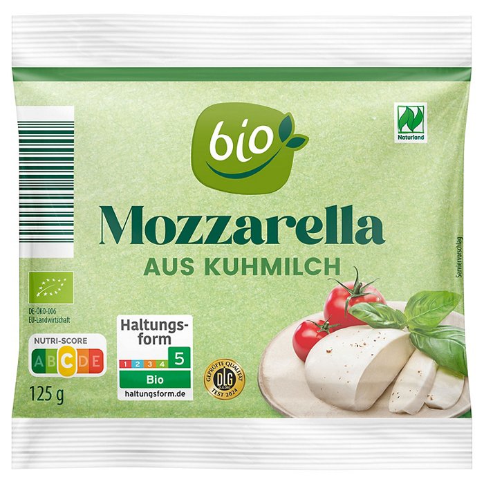 BIO Bio-Mozzarella 125 g