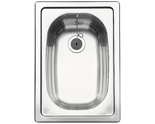 Blanco TOP EE 3 X 4 spoelbak, 330 x 470 mm, roestvrij staal, natuurlijke afwerking, 501067