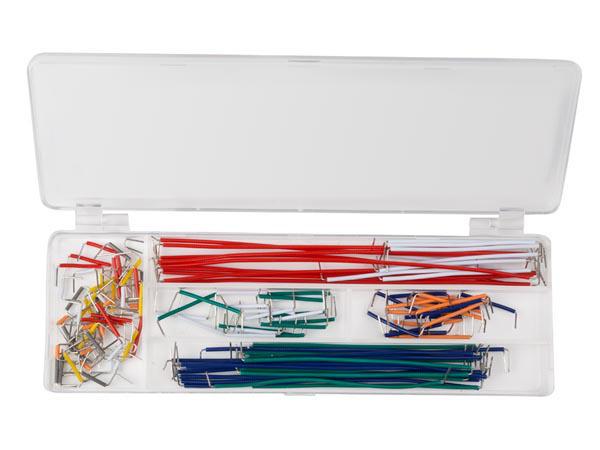 Velleman Steckbrücke WJW140 Set, 140-teilig Zur zeitsparenden und verbesserten Pin-Belegung von Platinen