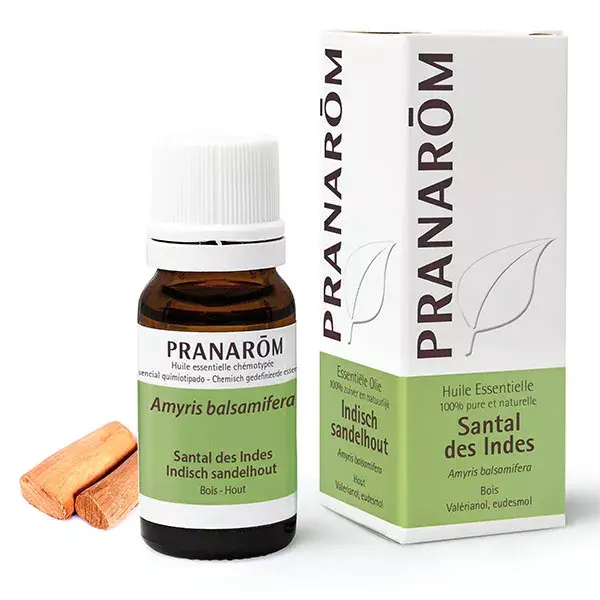 Óleo Essencial de Sândalo Indiano Pranarom 10ml