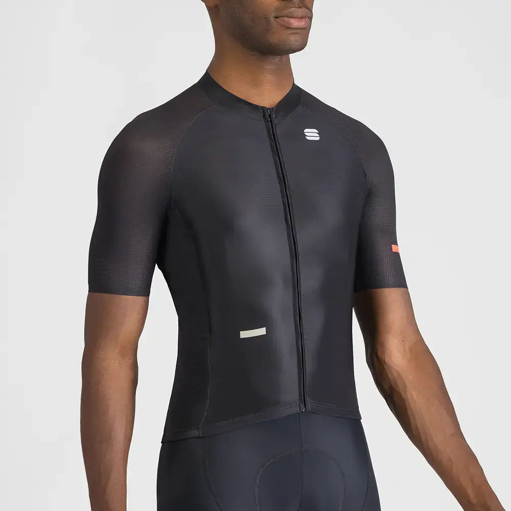 Sportful Supernova Fietsshirt Korte Mouwen Zwart Heren