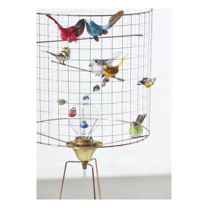 Mathieu Challières Lampe haute à poser volière