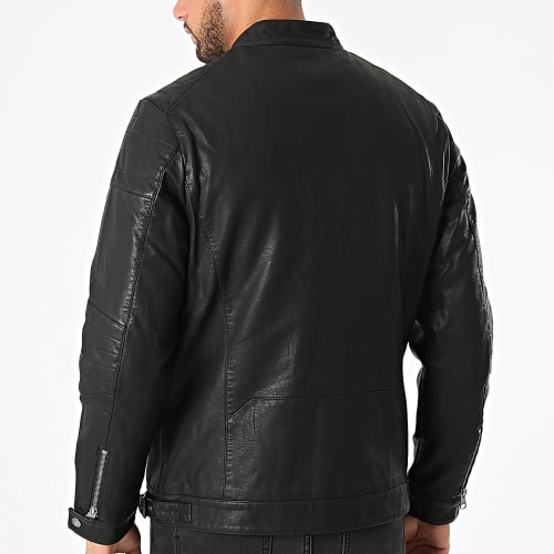 Veste Biker Spider Noir
