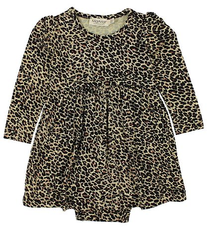 MarMar Bodykleid - Ramona - Brauner Leopard