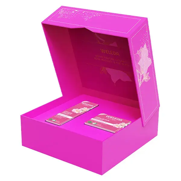 Kit de cuidados com a pele Weleda Rosehip: Creme de dia 40ml e creme para o contorno dos olhos 12ml