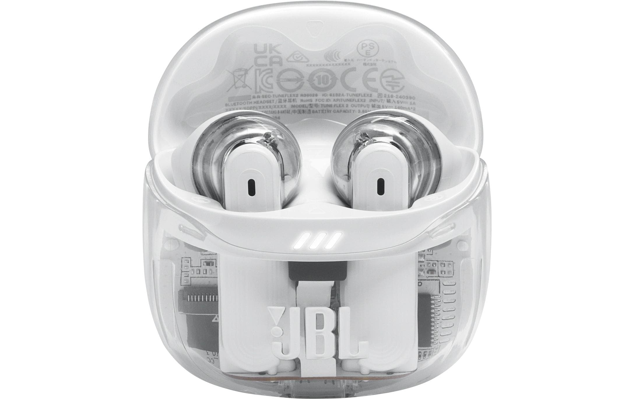 True Wireless In-Ear-Kopfhörer Tune Flex 2 Weiss glanzTrue Wireless In-Ear-Kopfhörer mit adaptiver Geräuschunterdrückung