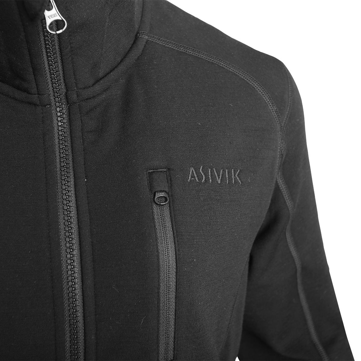 Asivik Adventure Mid Wool Fleece, dame (Black)
