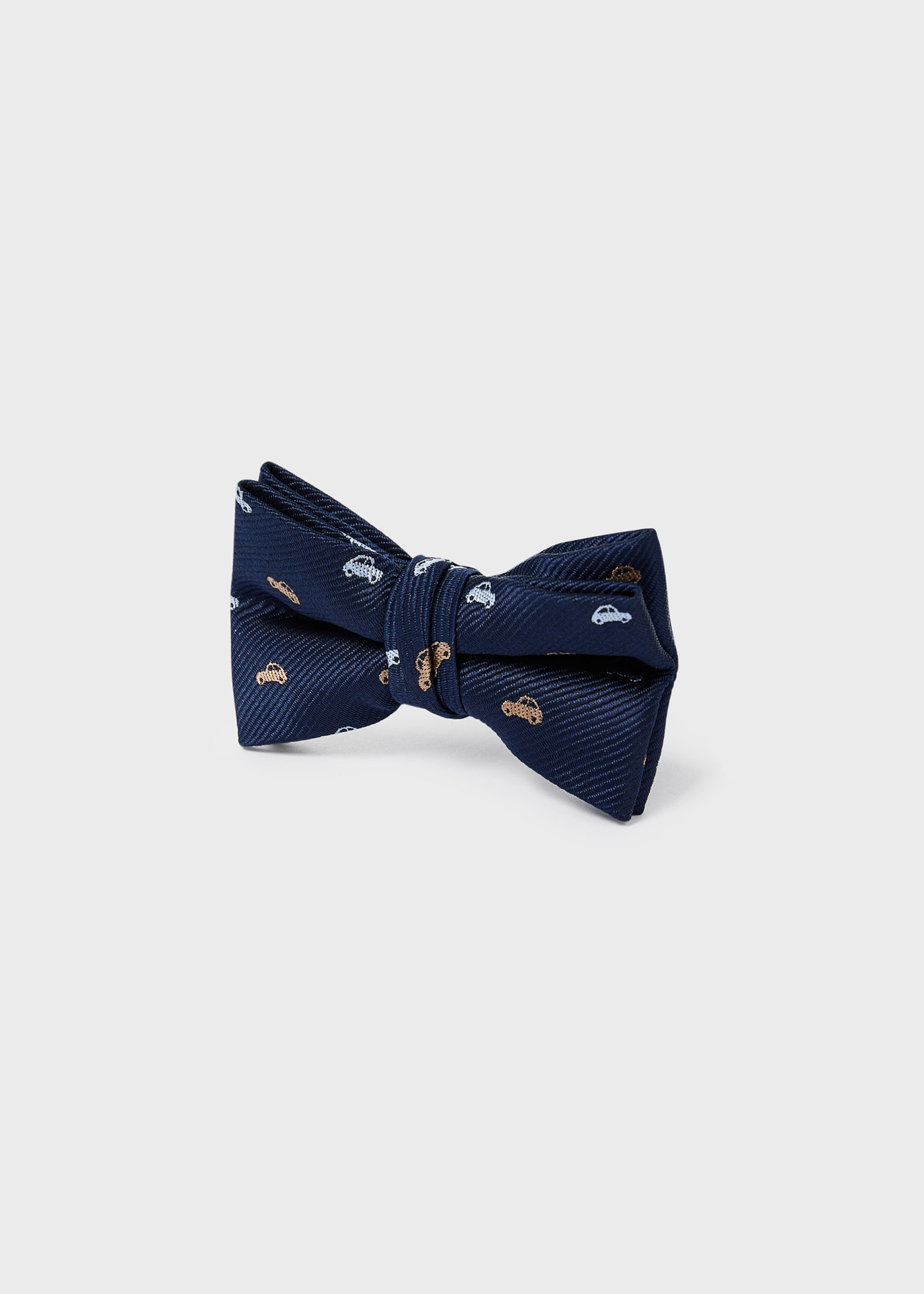 Gravata borboleta estampada para menino