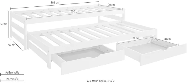 Lüttenhütt Funktionsbett »