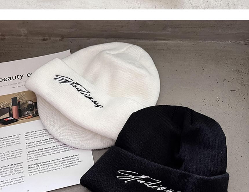 Cap Station - Belettering Beanie