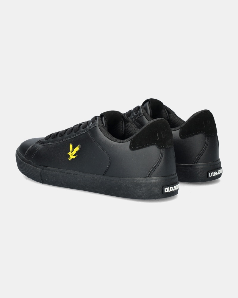 Lyle & Scott Whitburn Lage sneakers  - zwart