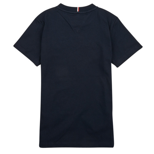 Tommy Hilfiger - U HILFIGER ARCHED TEE - Marine