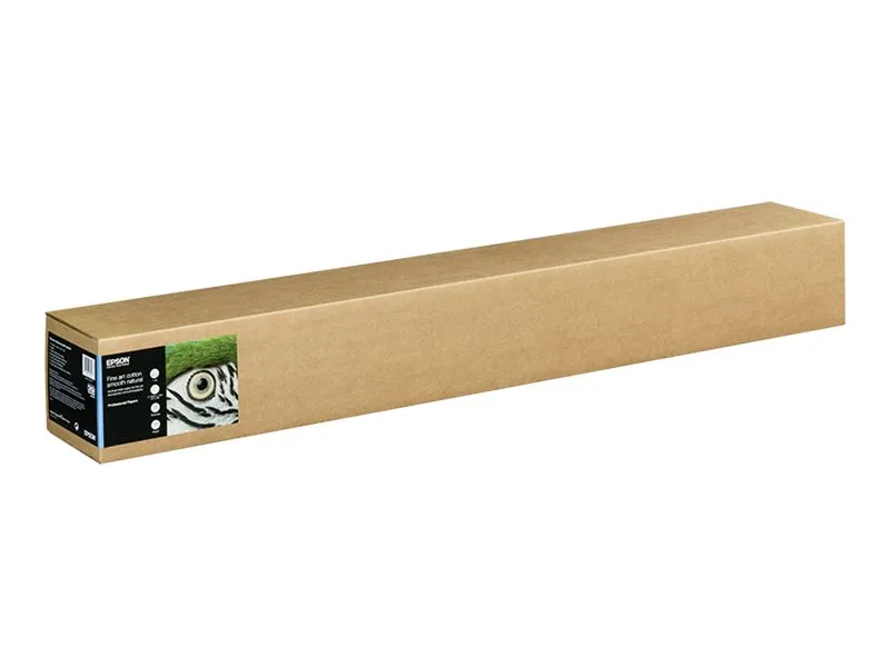 Epson Fine Art Hot Press Natural - Bomuld - mat - 490 my - Rulle (111,8 cm x 15 m) - 300 g/m² - 1 rulle(r) kludepapir - for SureColor SC-P20000, SC-P20000SE, SC-P8000, SC-P9000, SC-P9000V