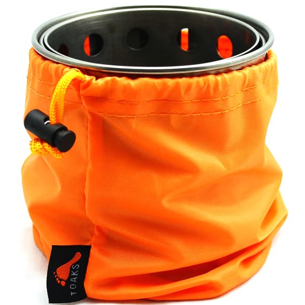Réchaud multi combustible TOAKS TITANIUM BACKPACKING WOOD BURNING STOVE