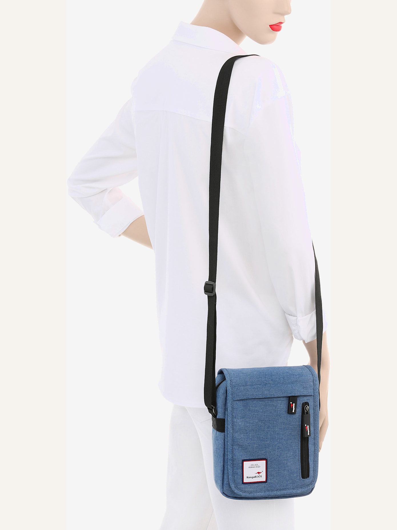 Sac en bandoulière en nylon résistant