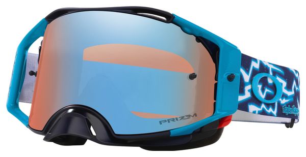 Masque Oakley Airbrake MX x Troy Lee Designs Bleu/ Verres Prizm Sapphire/ Ref : OO7046-F3