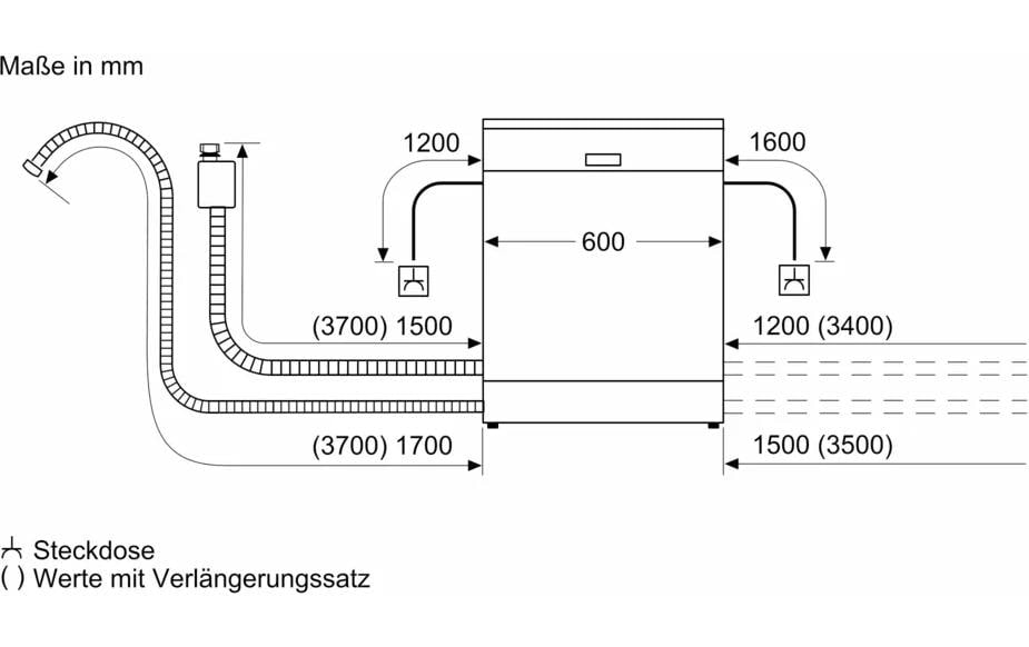 BOSCH vollintegrierbarer Geschirrspüler »SMD6ECX12E« 14 Massgedecke