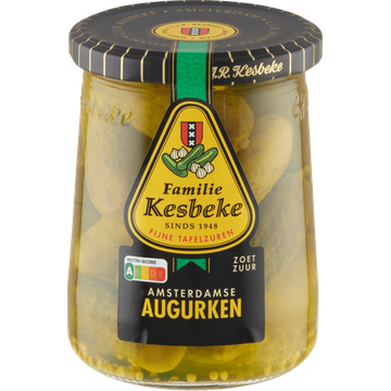 Kesbeke Zoet Zuur Amsterdamse Augurken 495 g