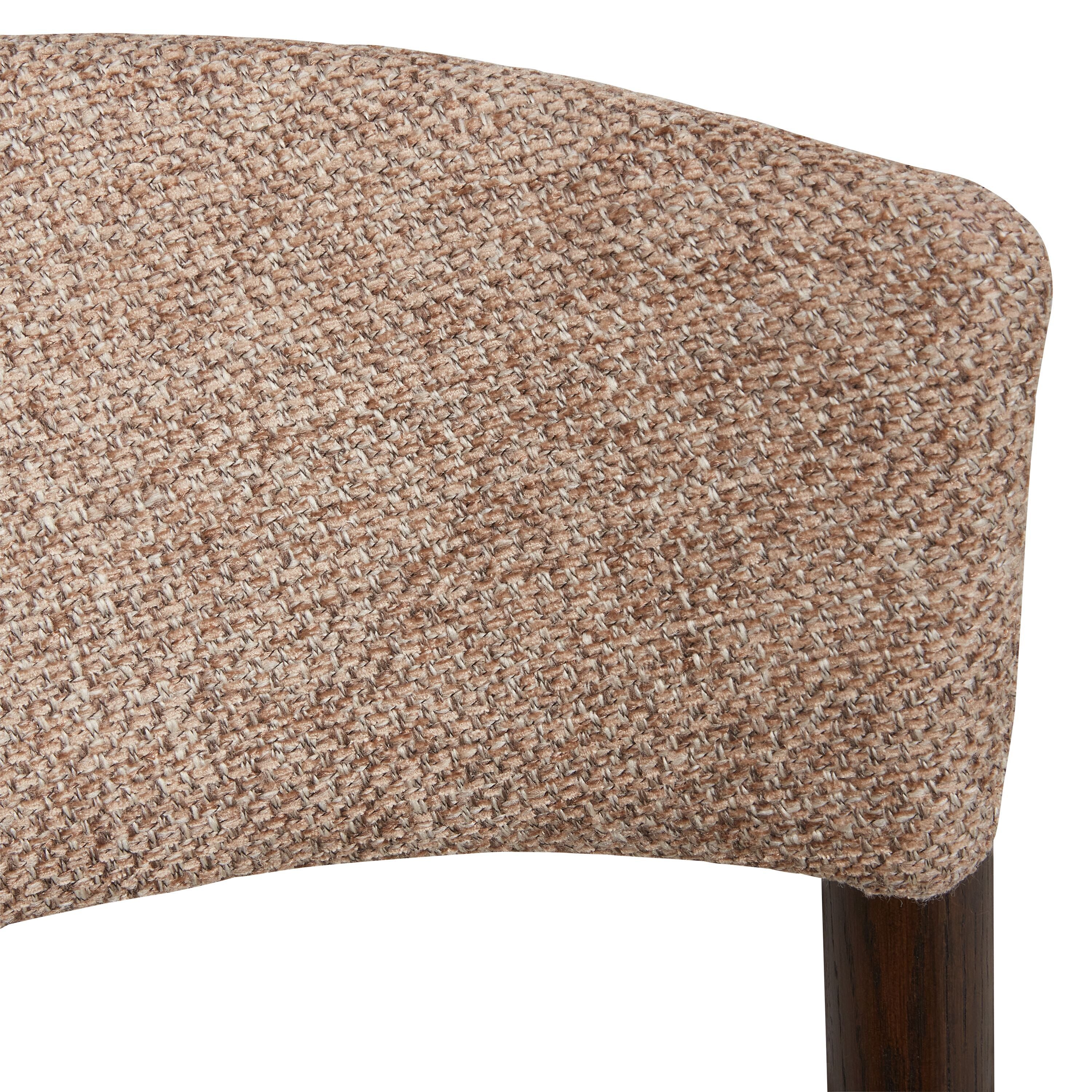 ADIRA Stuhl - Eiche dunkel / B: 53.5 cm x T: 50.4 cm x H: 78.0 cm