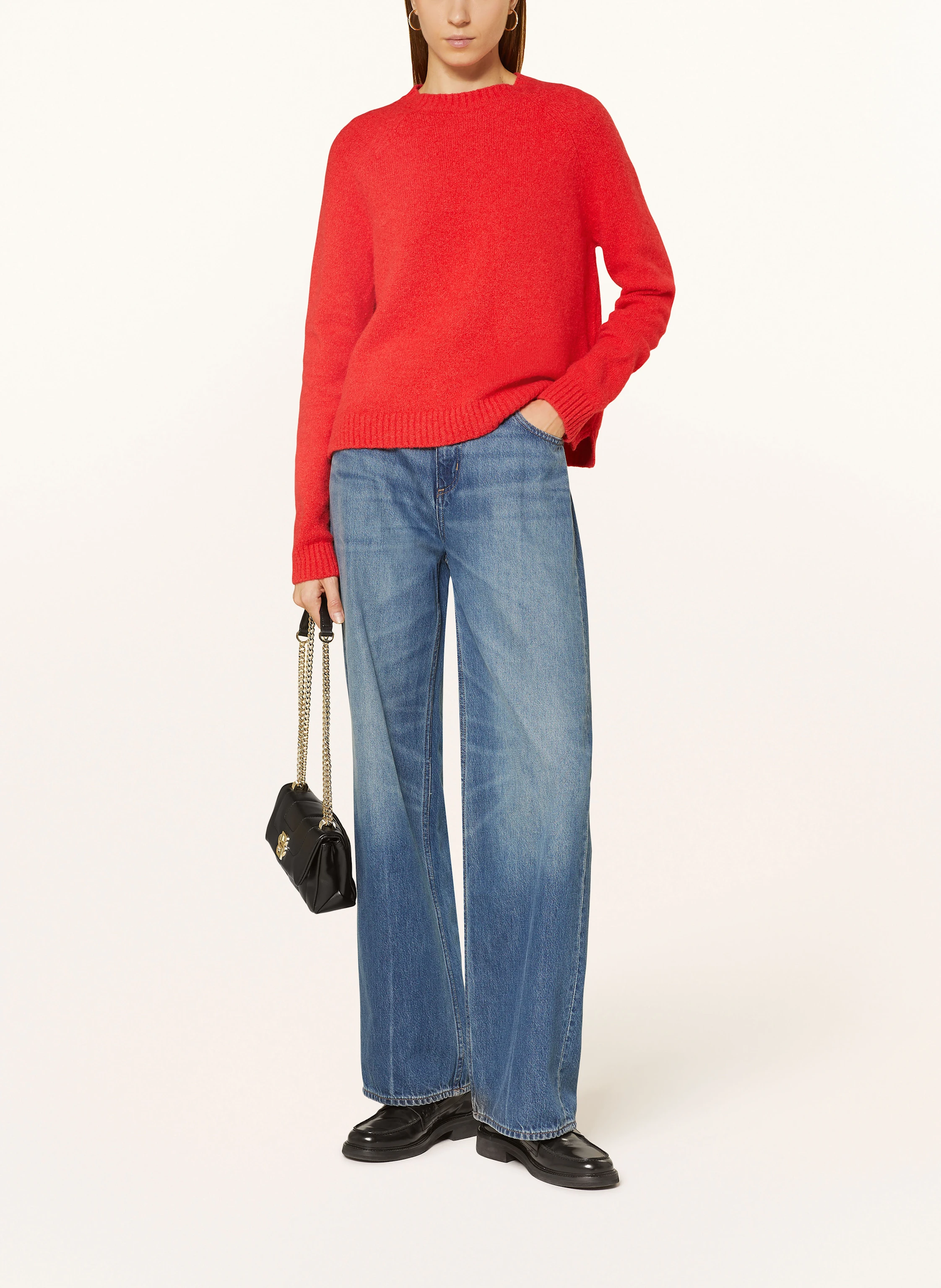 BOSS Pullover FEBISAN mit Alpaka
