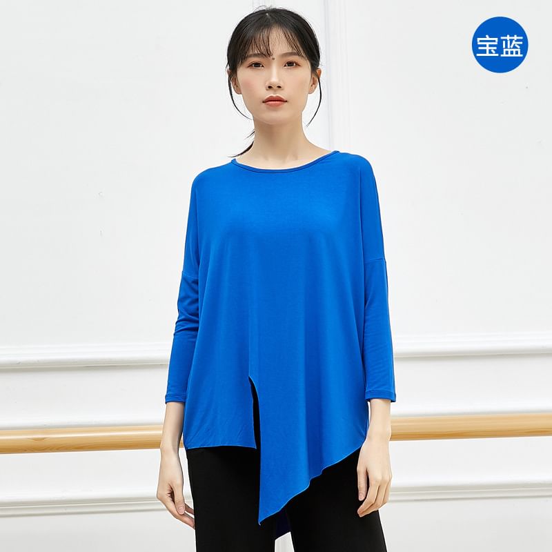 Cossita - Asymmetrisch dans-T-shirt met lange mouwen