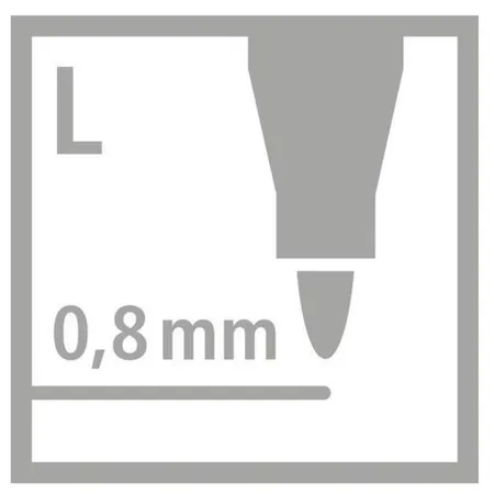 Umweltfreundlicher Filzschreiber - STABILO GREENpoint - 2er Pack - blau, schwarz