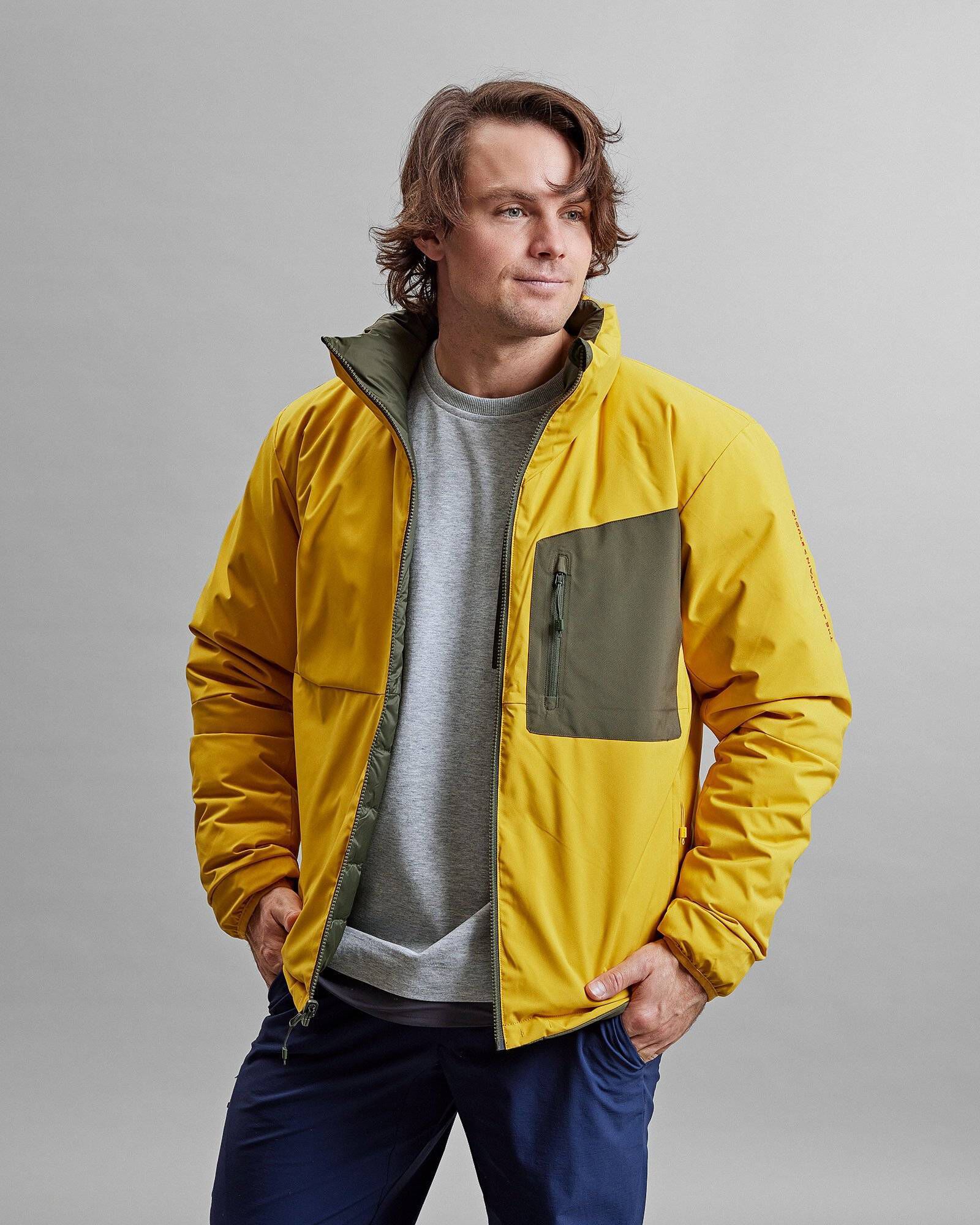 The Mountain Studio| Herren Sikjacke D-2 REVERSIBLE wendbar