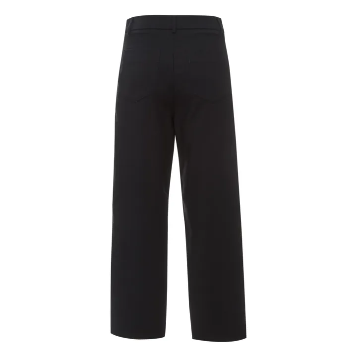 Sessùn Pantalon Hudkin Gabardine | Noir