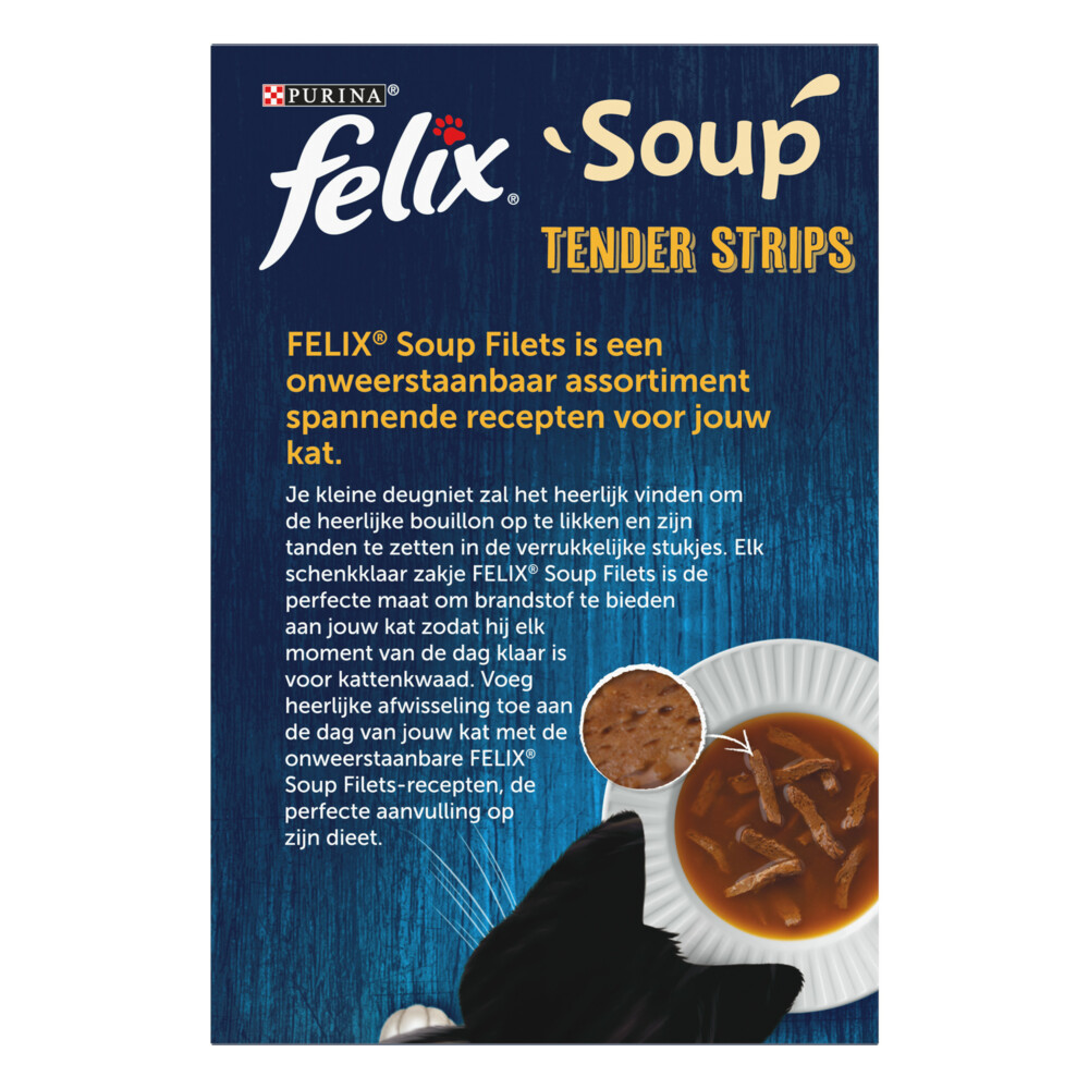 Felix Soup Rund - Kip Selectie6 x 48 gr