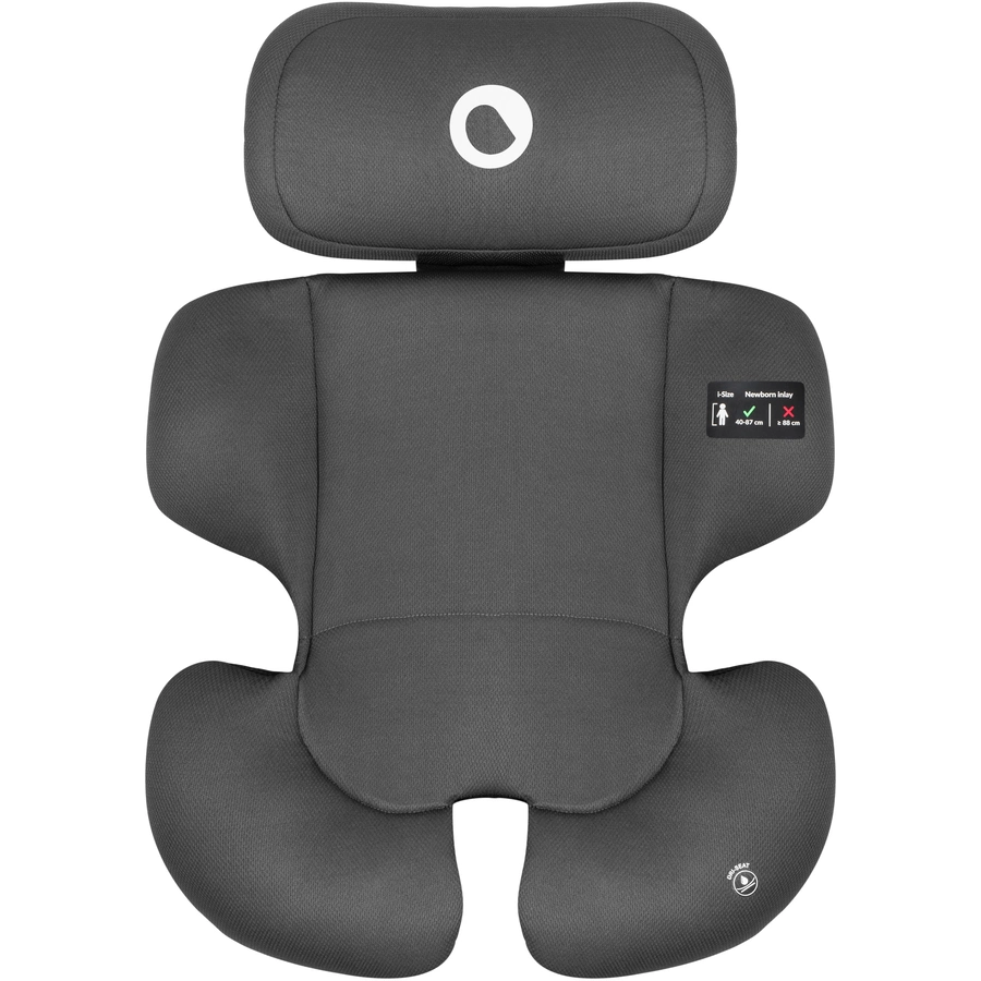 lionelo Kindersitz Bastiaan i-Size Black Grey
