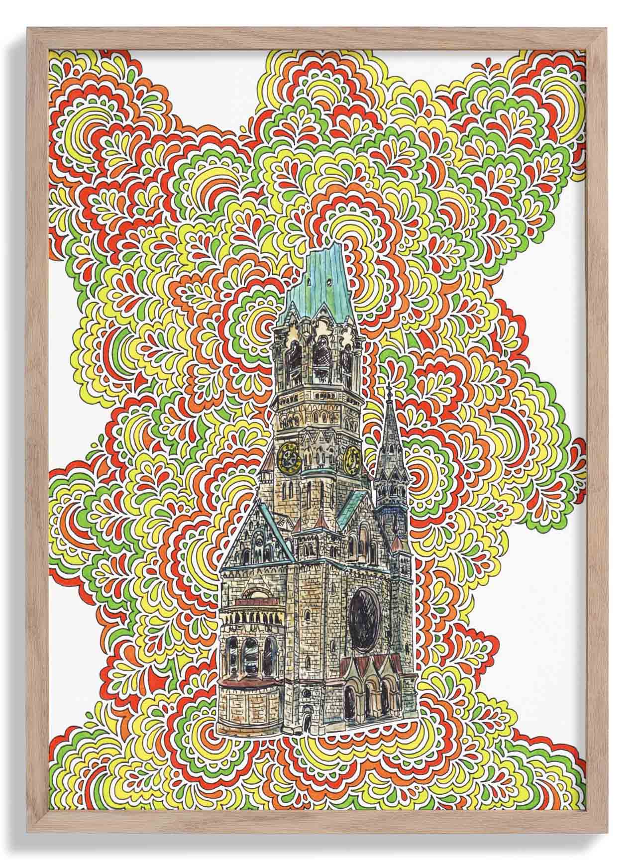 Berlin Gedaechtnis Kirche by Kaitlyn Parker