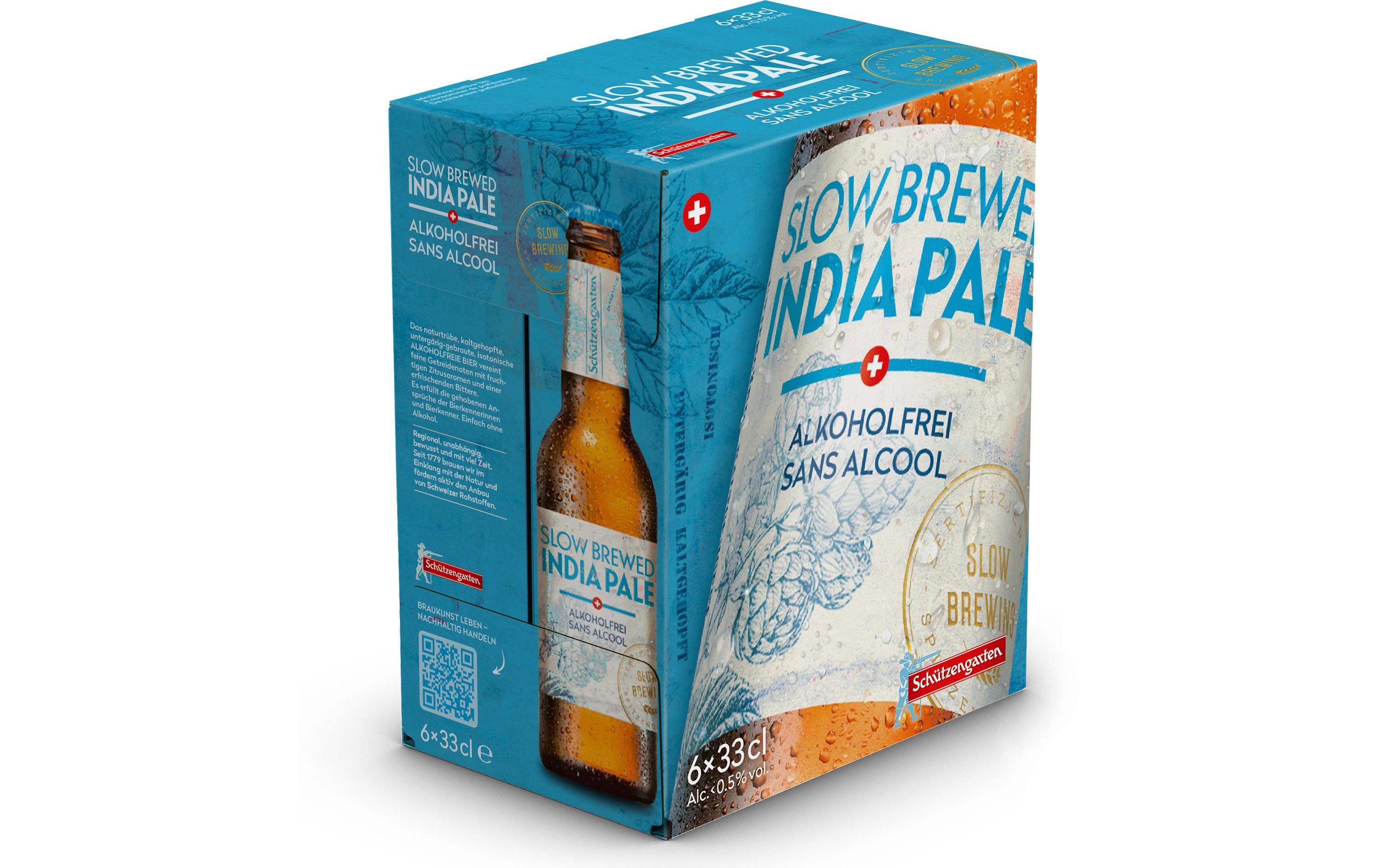 Bier India Pale Ale alkoholfrei 6 x 0.33 lIndia Pale Ale ohne Alkohol