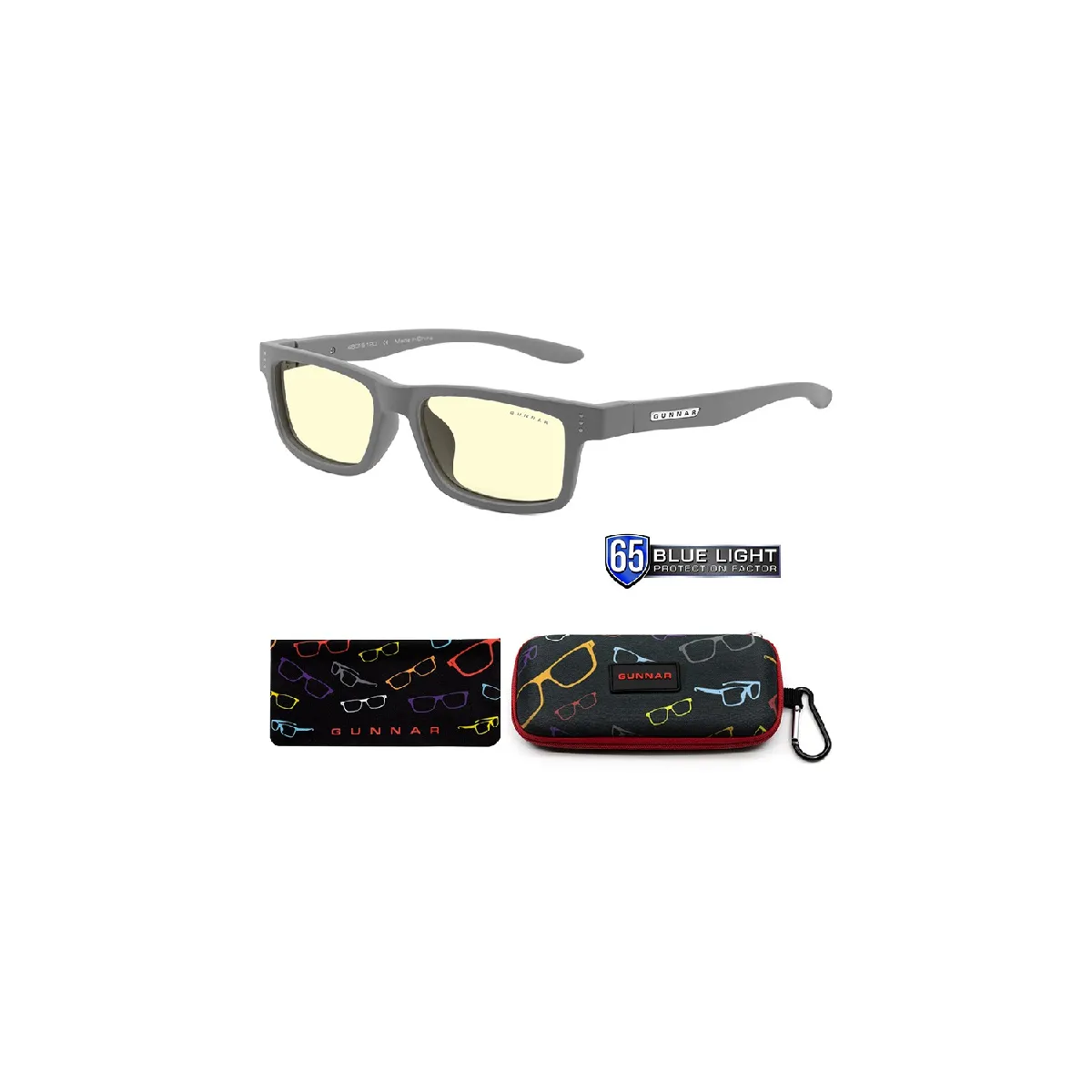 Gunnar Optiks Cruz - 4-8 ans - Gris